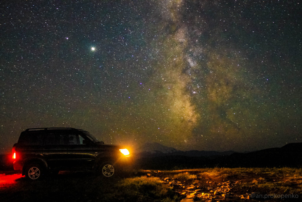 Ночные фото. Звездное небо и млечный путь