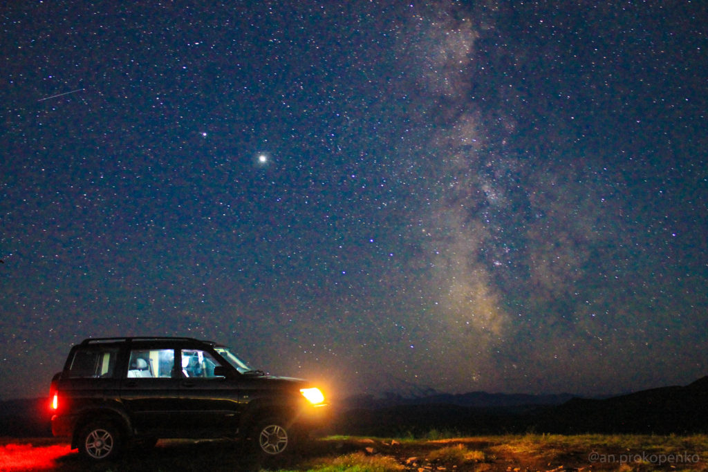 Ночные фото. Звездное небо и млечный путь