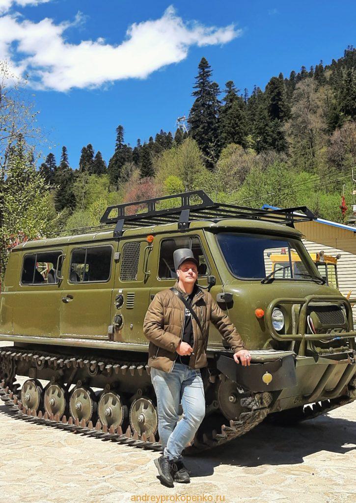 Путешествие в сказку. Домбайские вершины и сосны