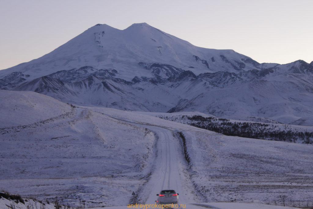 Вечерний Эльбрус