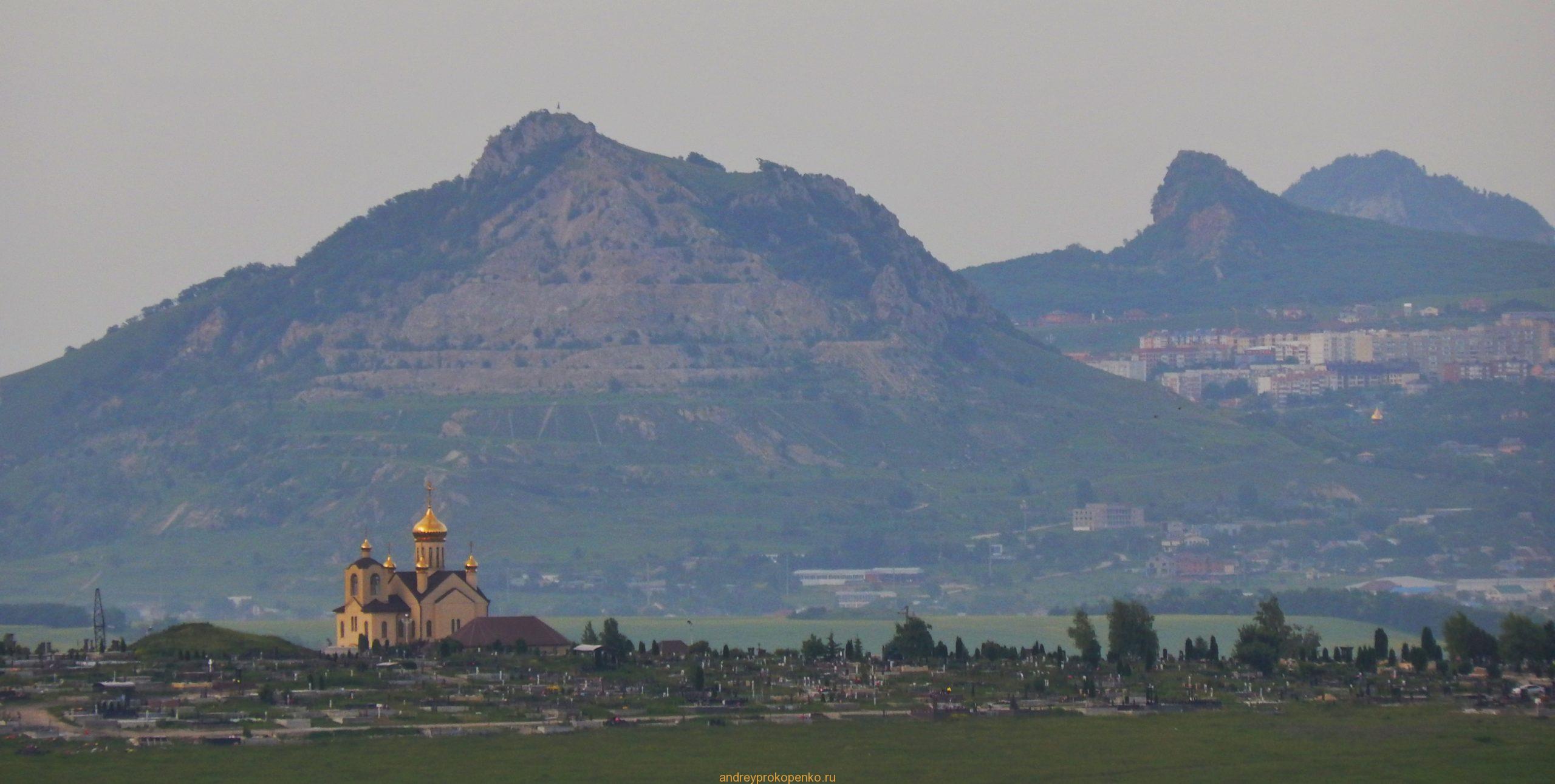 Закат на ромашковом поле около Ессентуков