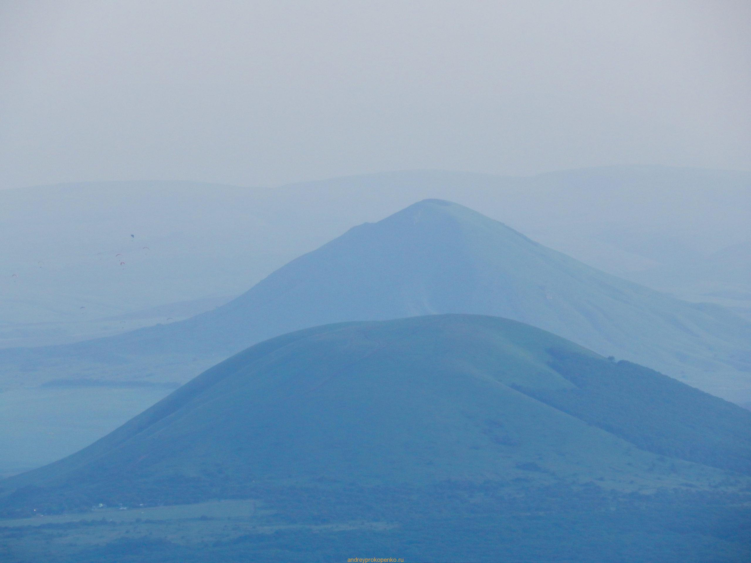 Гора Машук. Подъем на канатной дороге