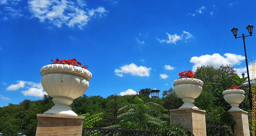 Летняя прогулка по парку Цветник в Пятигорске