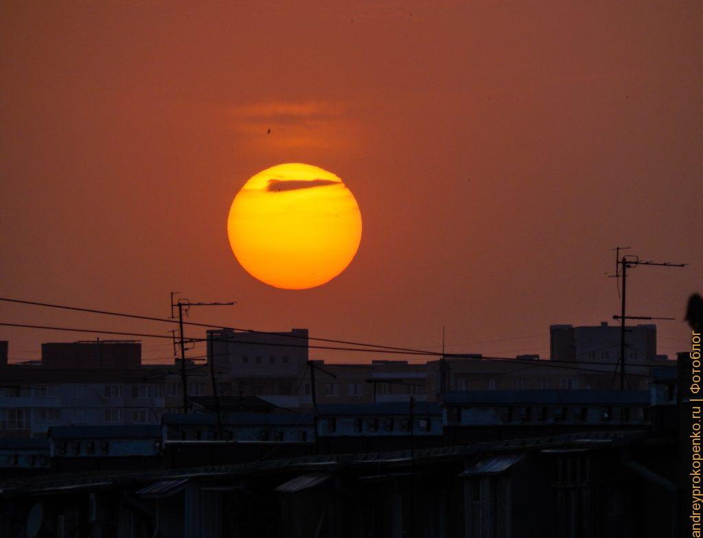 Очередной закат из окна и рафтинг по горной реке в Пятигорске