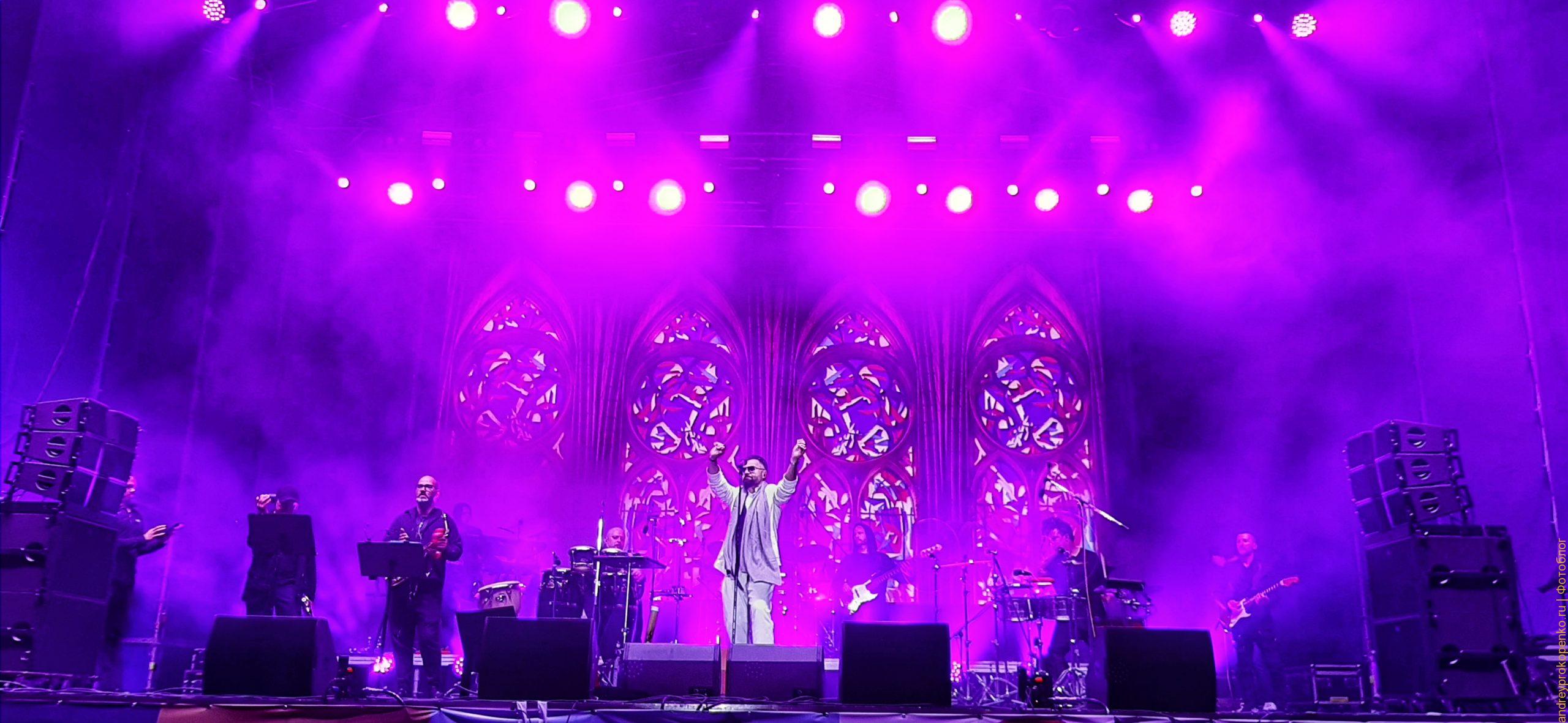 Концерт Алексея Чумакова в Пятигорске на дне города 2022