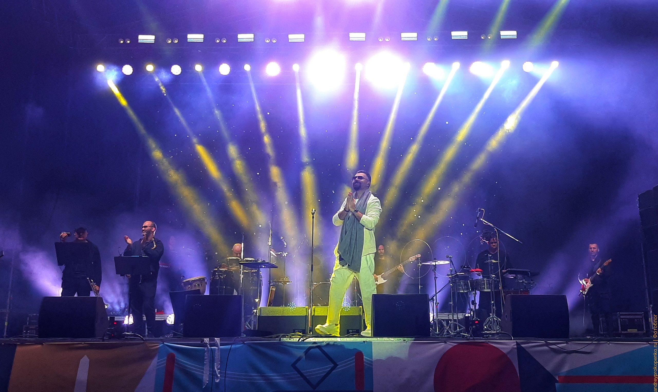 Концерт Алексея Чумакова в Пятигорске на дне города 2022