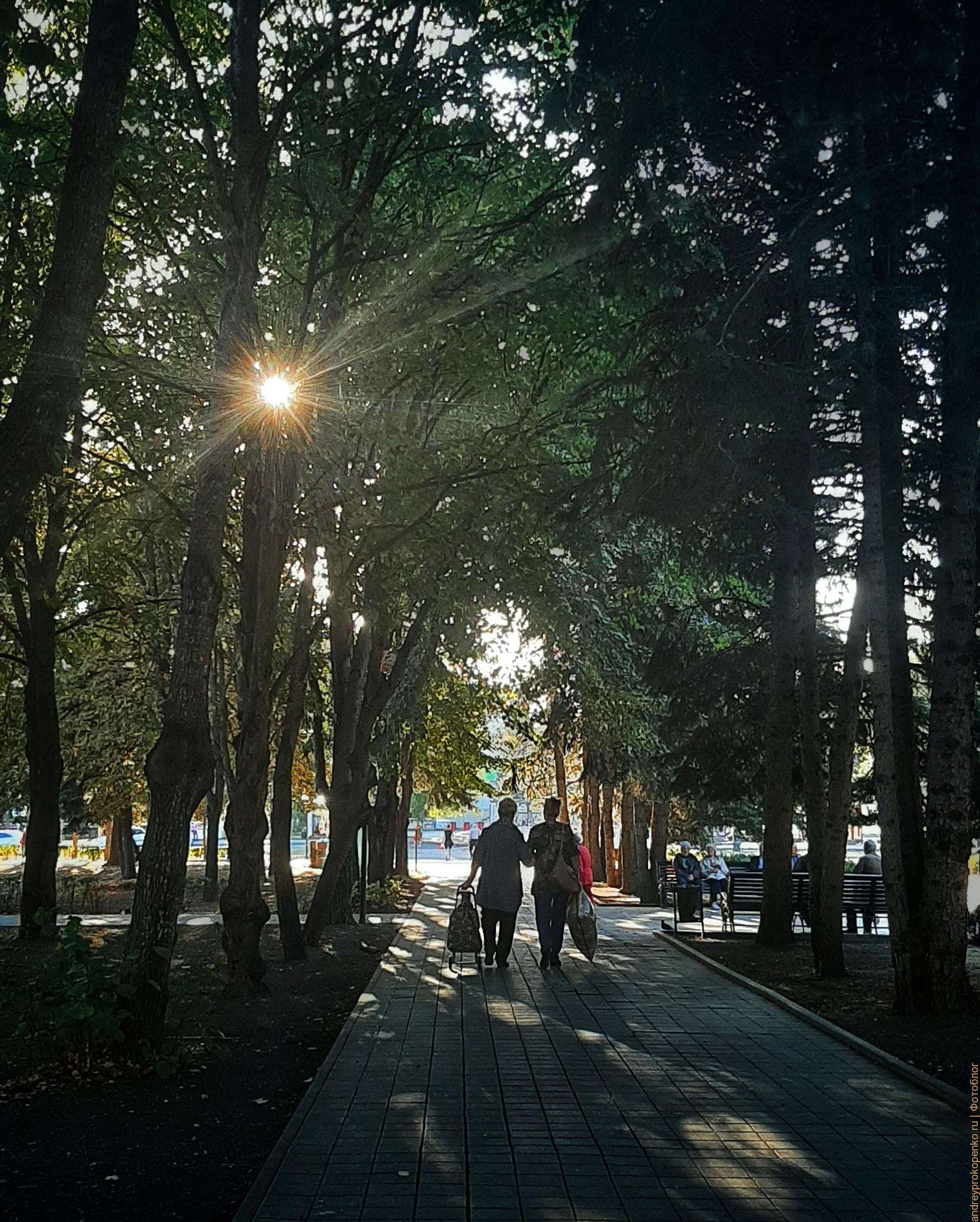 Первая осенняя прогулка по Пятигорску