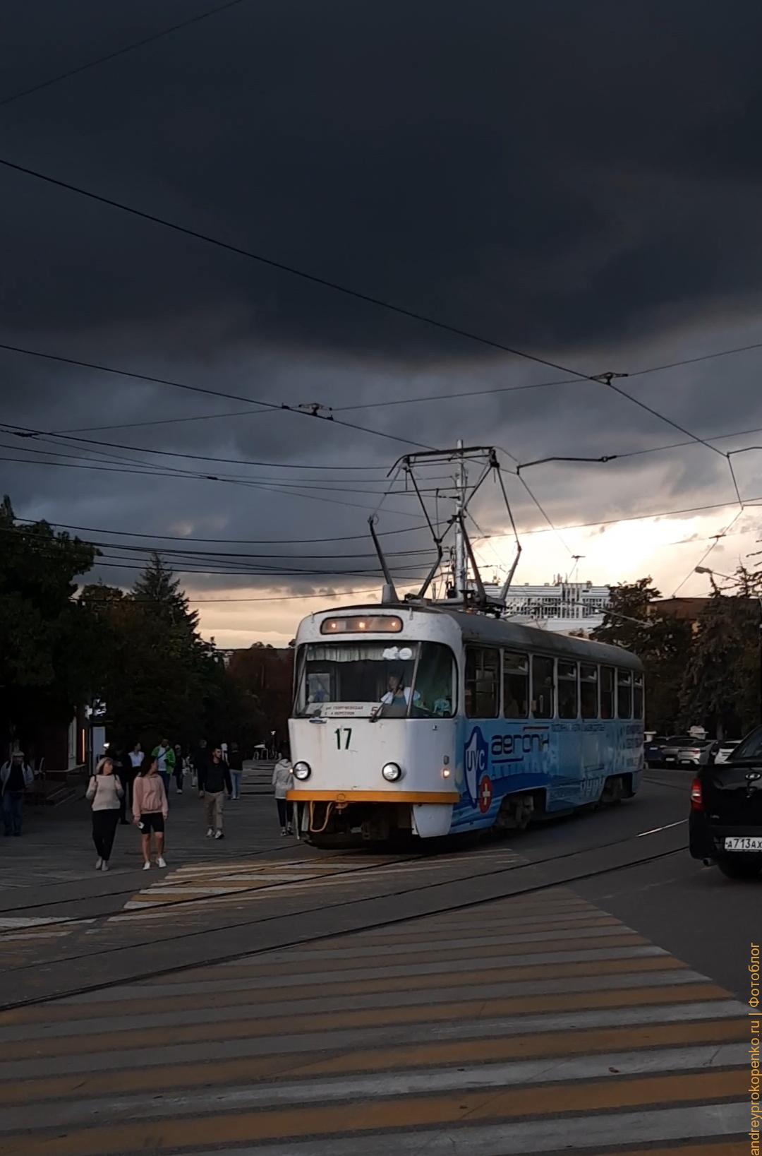 Трамвай в Пятигорске