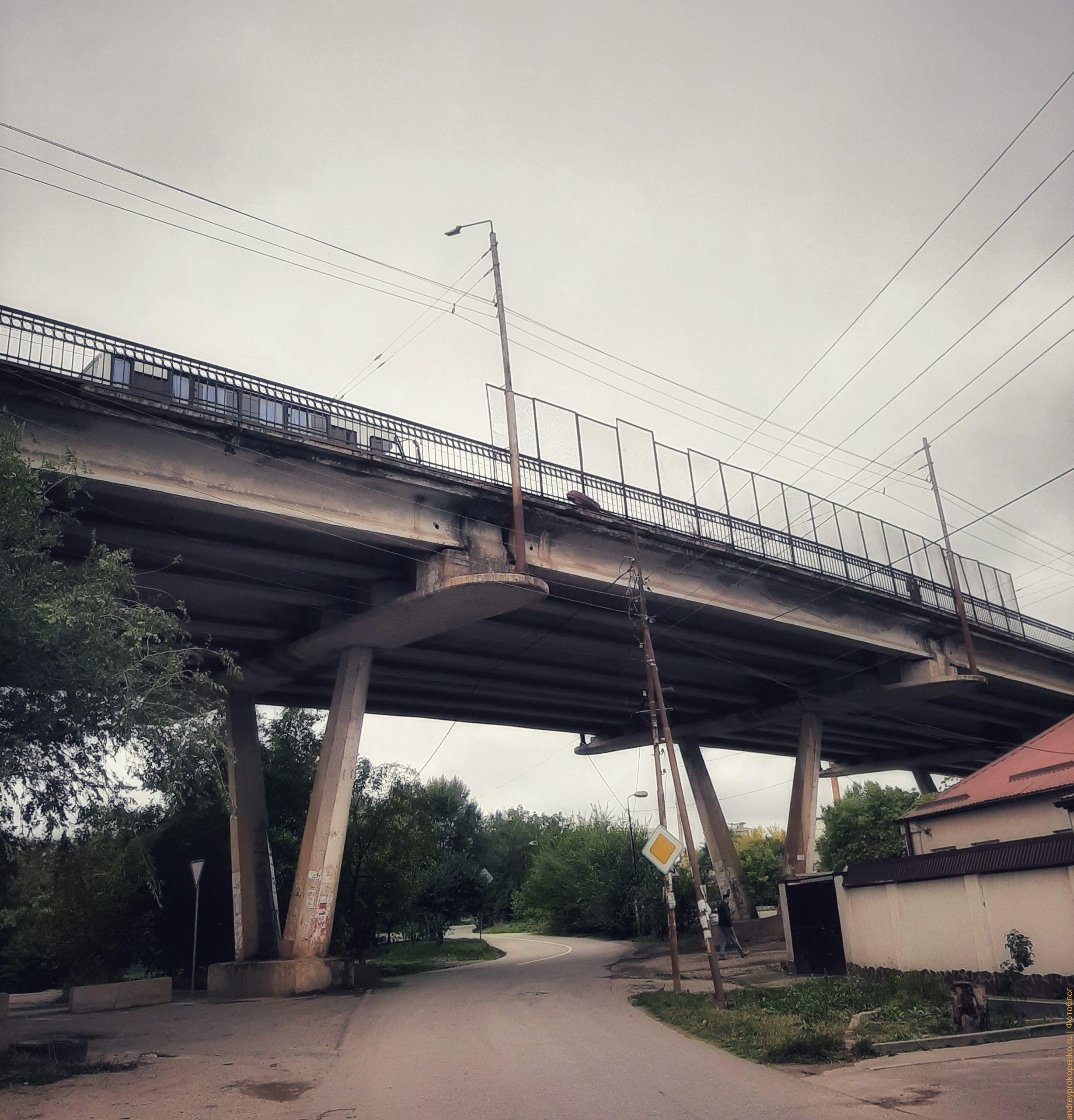 Трамвайный мост в Пятигорске