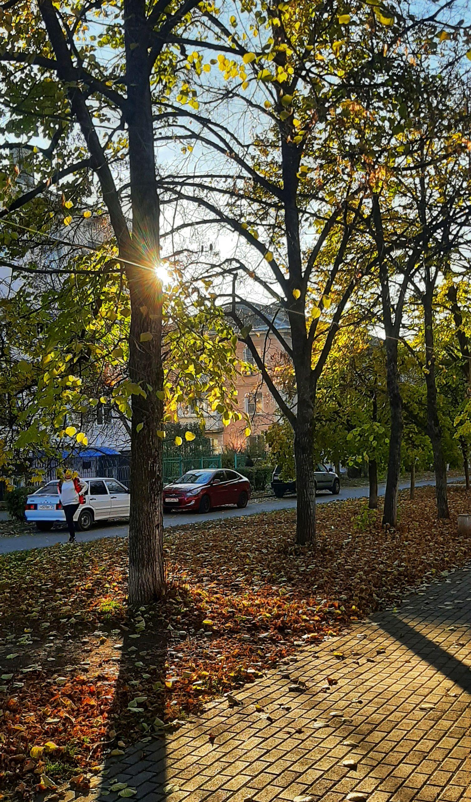 Красивая осень в Лермонтове