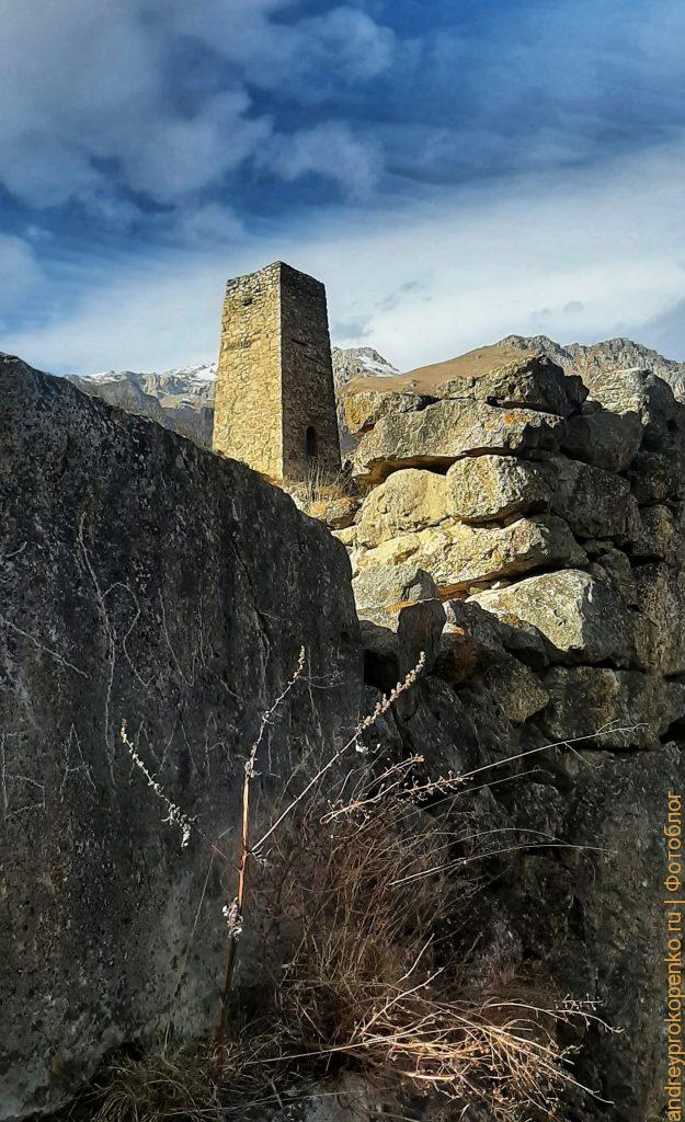 Поездка к древностям Северной Осетии. Старинное село Цмити