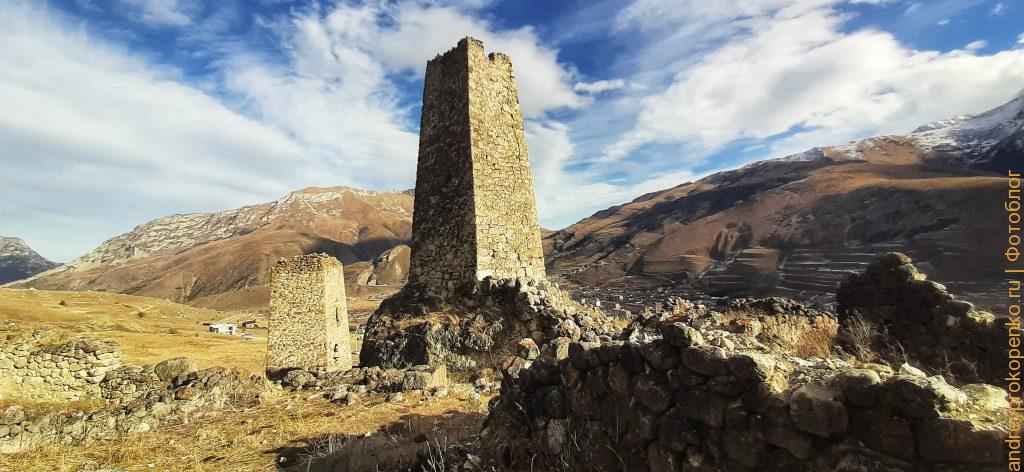 Поездка к древностям Северной Осетии. Старинное село Цмити