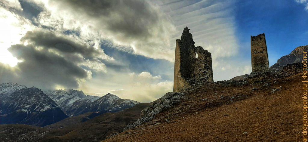 Поездка к древностям Северной Осетии. Старинное село Цмити