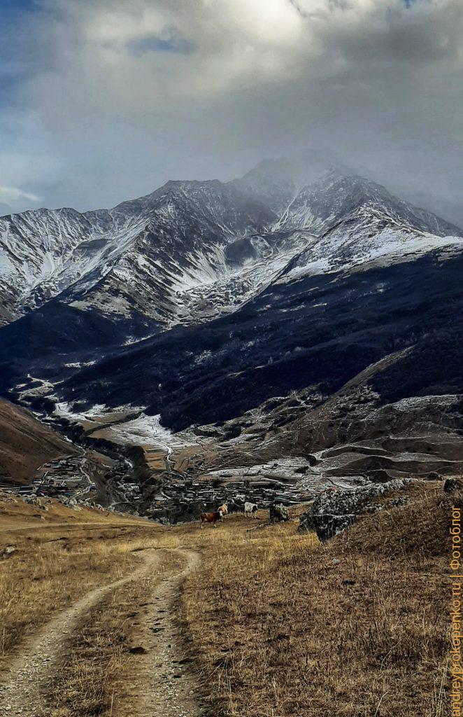 Поездка к древностям Северной Осетии. Старинное село Цмити