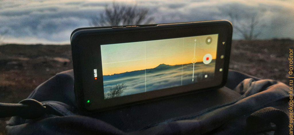 Волшебный зимний закат в Пятигорске