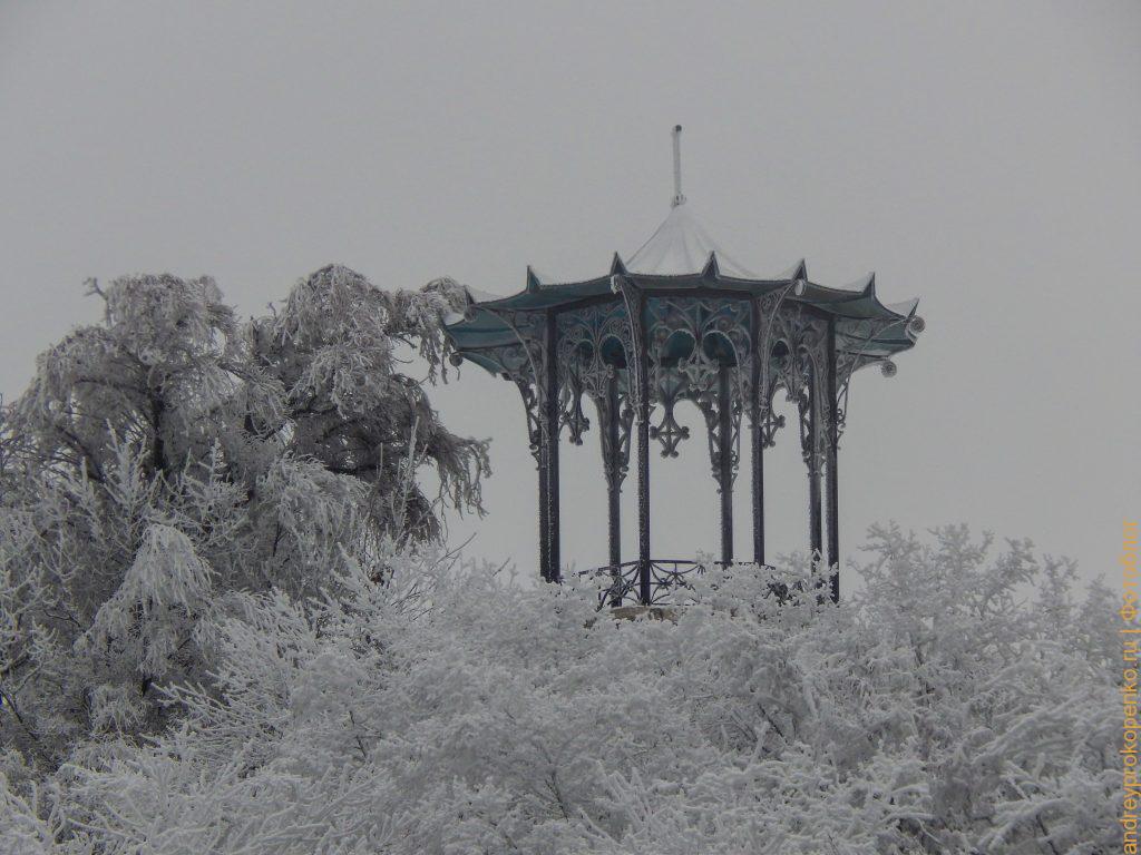 Пятигорск в снежном плену