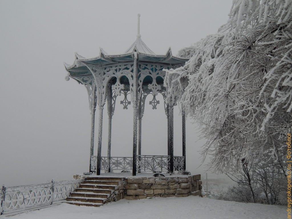 Пятигорск в снежном плену