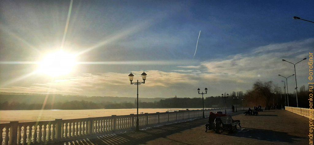 Лёд на Новопятигорском озере