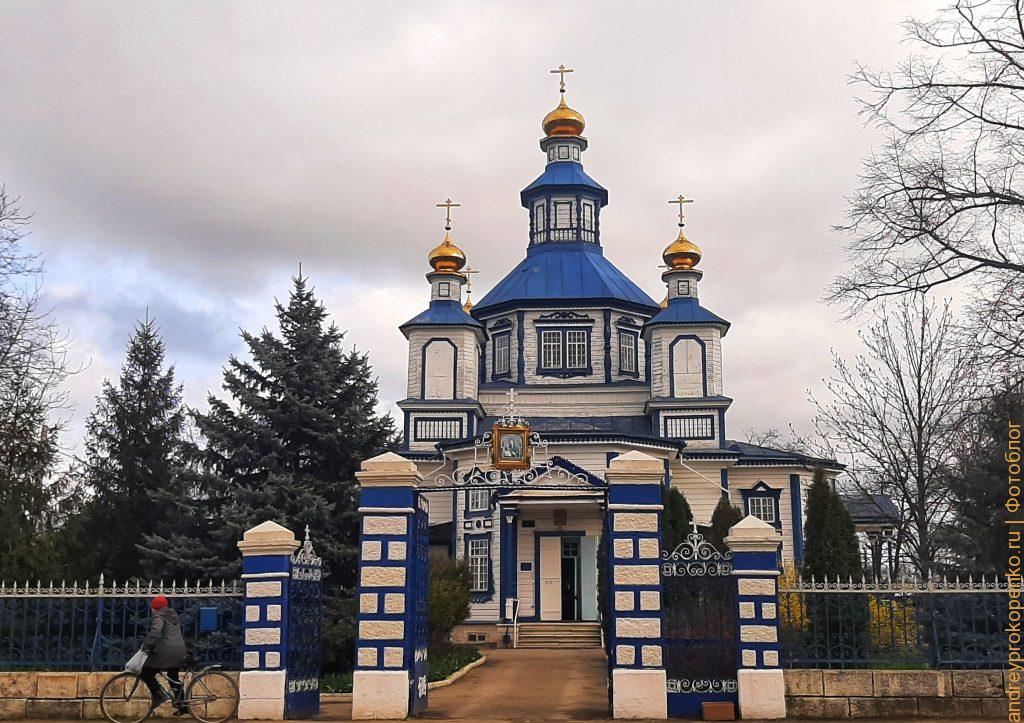 Казачий храм в станице Лысогорской