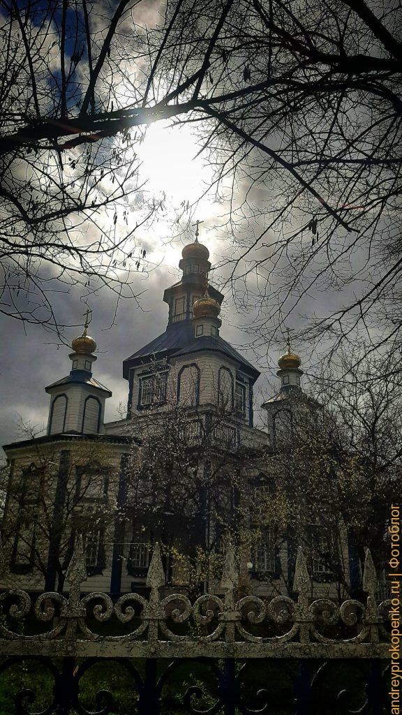 Казачий храм в станице Лысогорской