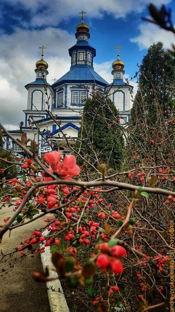 Казачий храм в станице Лысогорской