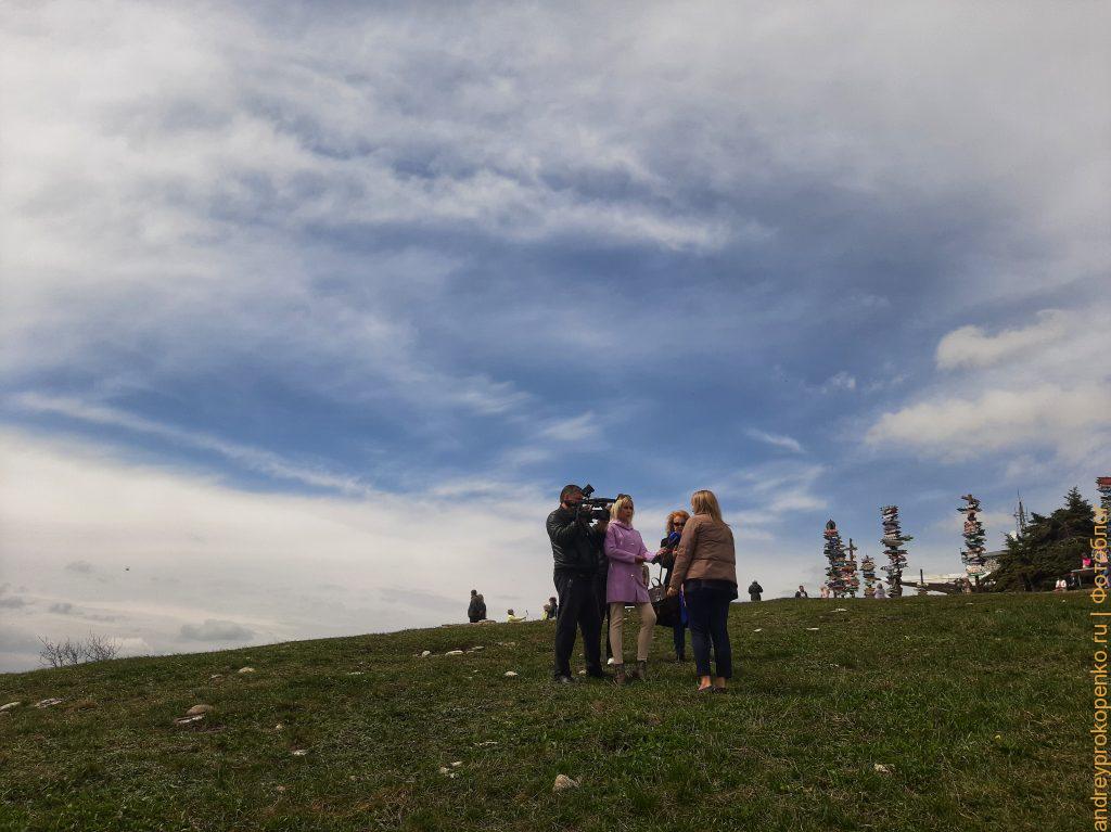 На вершине горы Машук в Пятигорске