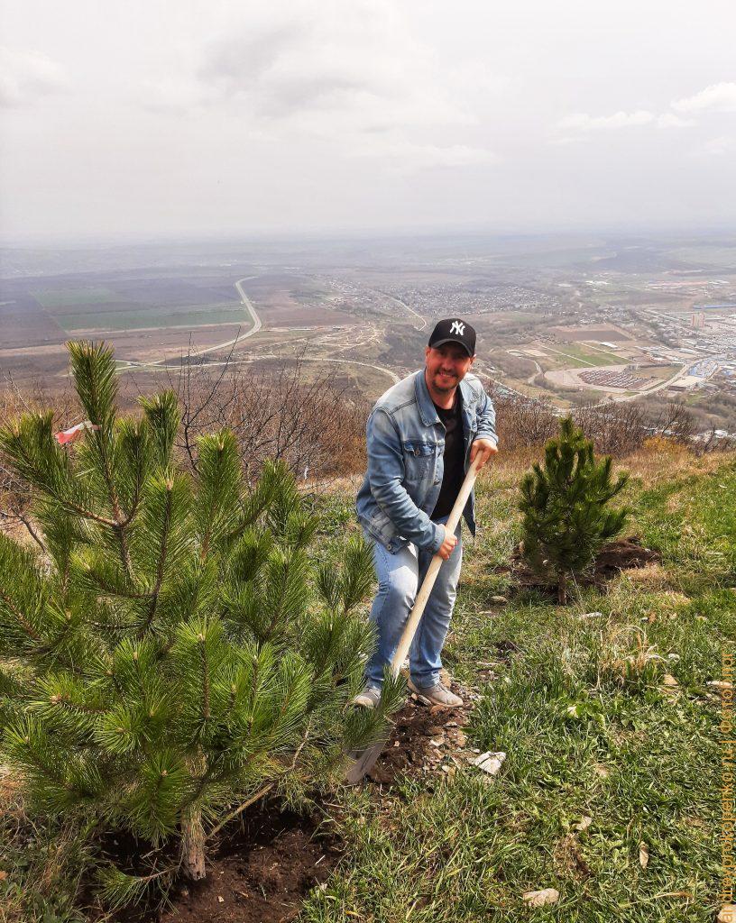 На вершине горы Машук в Пятигорске
