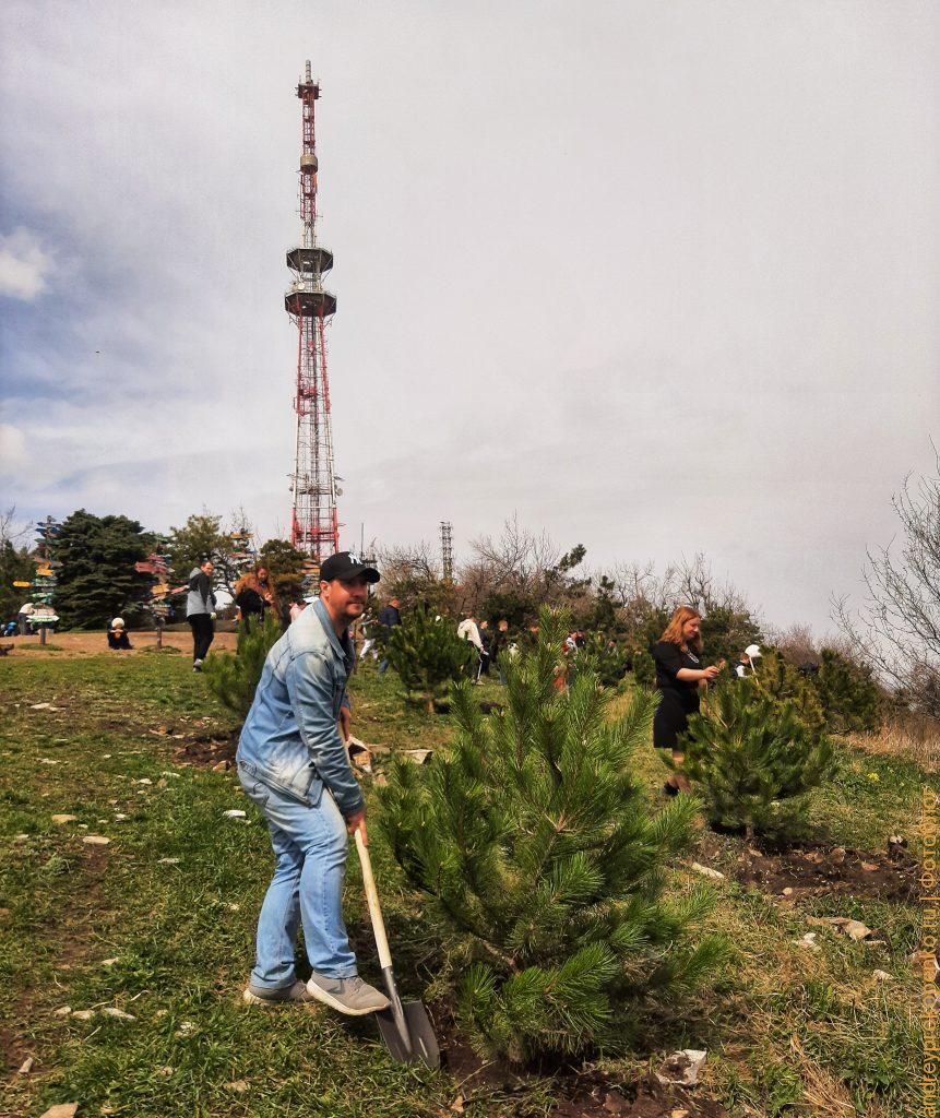 На вершине горы Машук в Пятигорске
