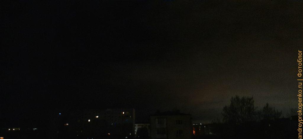 Северное сияние в Пятигорске