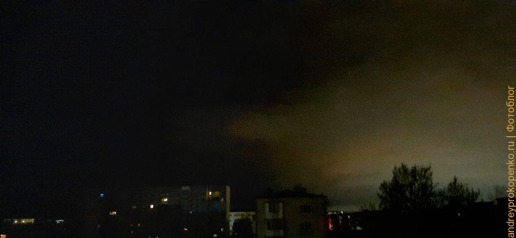 Северное сияние в Пятигорске