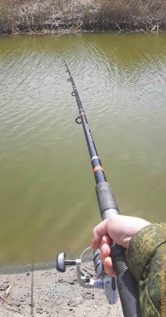 Весенняя рыбалка в Калмыкии. Магойский банк