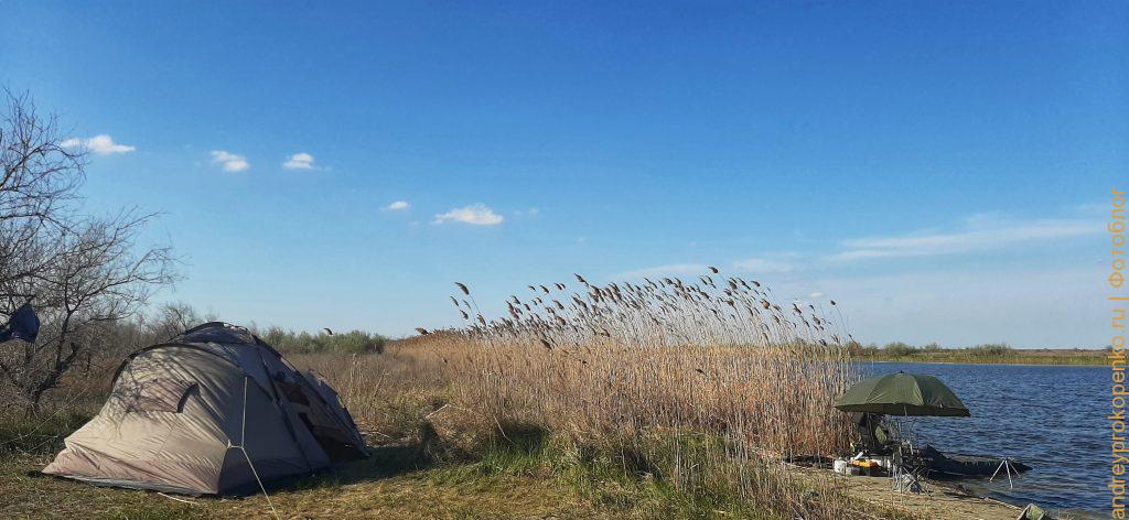 Весенняя рыбалка в Калмыкии. Магойский банк