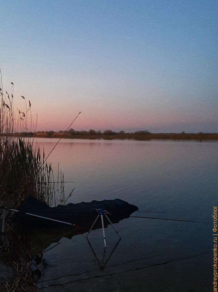 Весенняя рыбалка в Калмыкии. Магойский банк