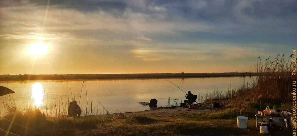 Весенняя рыбалка в Калмыкии. Магойский банк