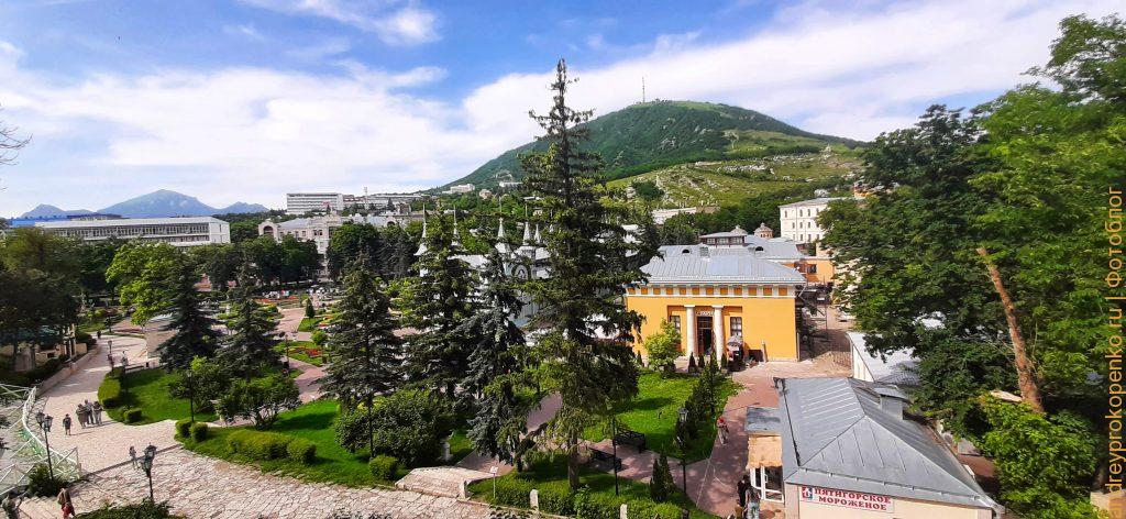 Летний парк Цветник в Пятигорске