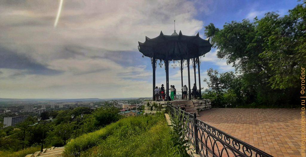 Летний парк Цветник в Пятигорске