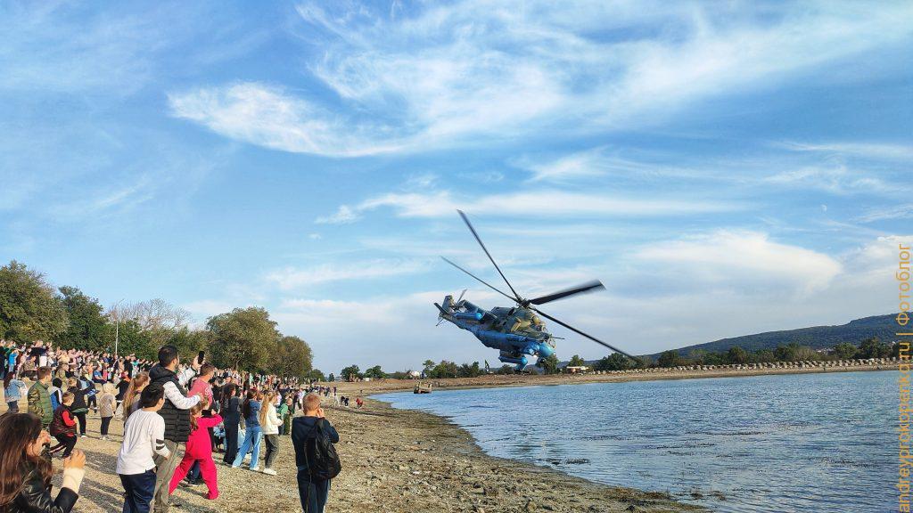 Боевые вертолеты над Пятигорском