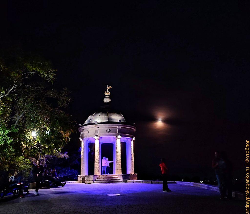 Полнолуние на Эоловой арфе в Пятигорске