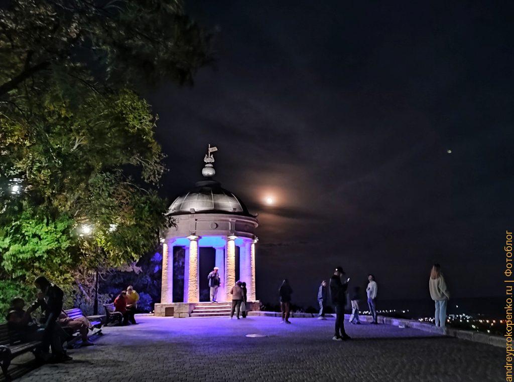 Полнолуние на Эоловой арфе в Пятигорске