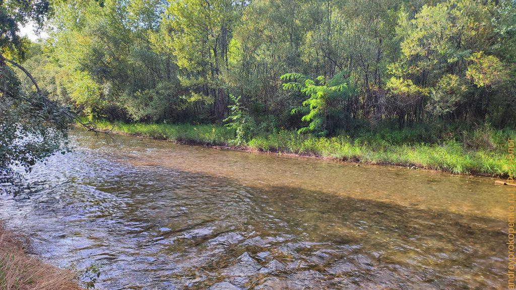 Осенняя прогулка по берегу Подкумка в Пятигорске