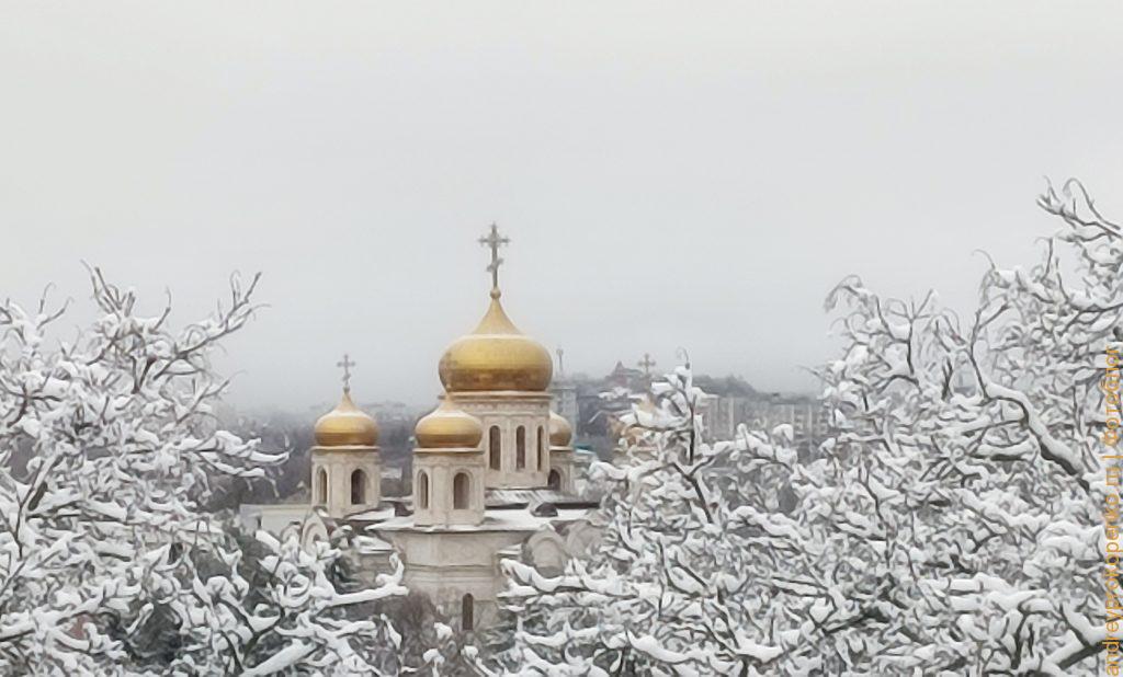 Зимняя красота в Пятигорске