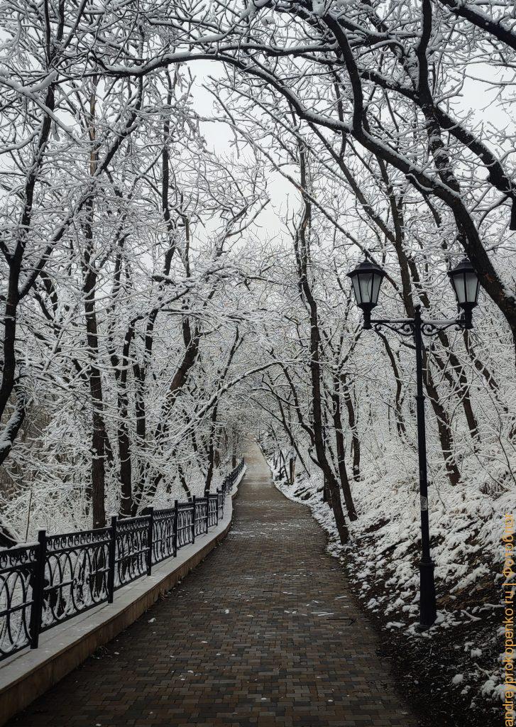 Зимняя красота в Пятигорске