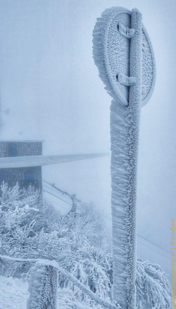 Зимняя красота в Пятигорске