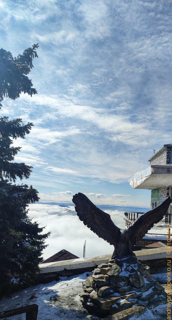 Зимний Пятигорск. Подъём на гору Машук