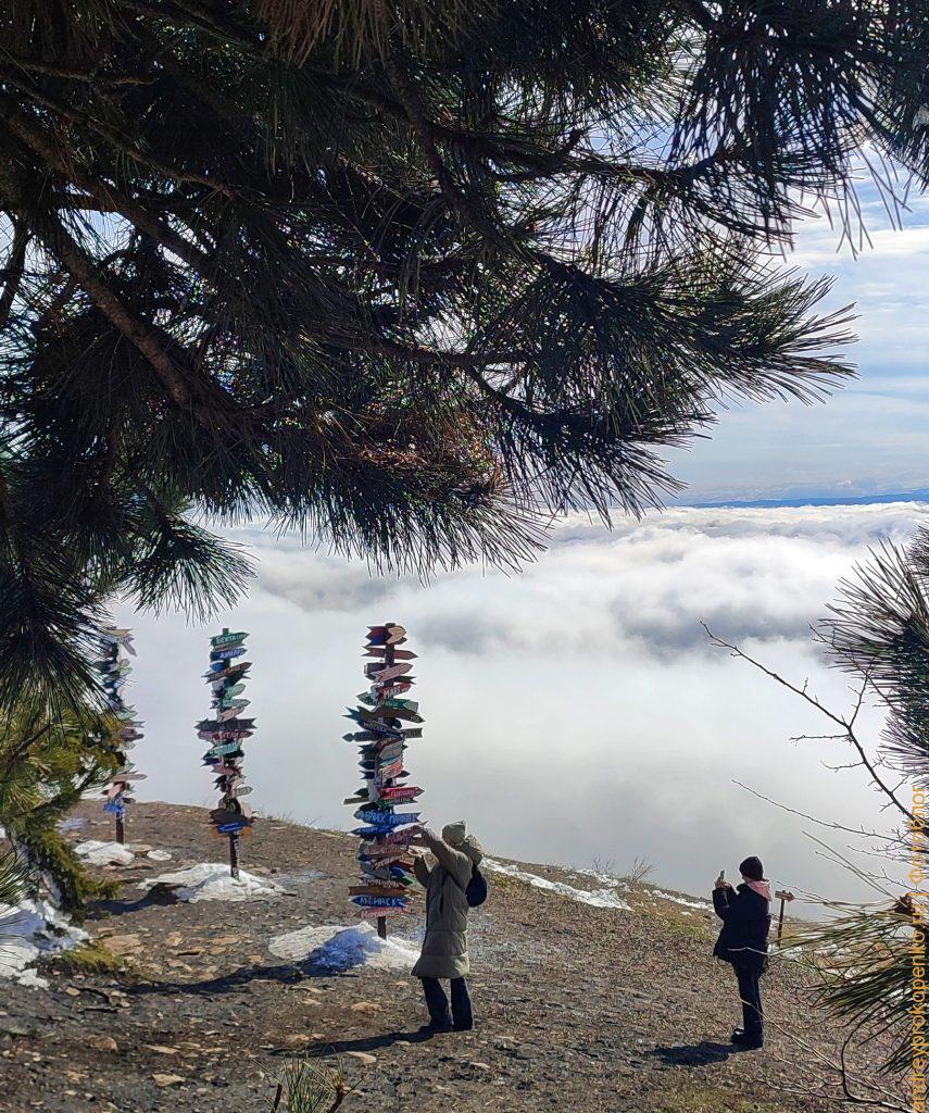 Зимний Пятигорск. Подъём на гору Машук