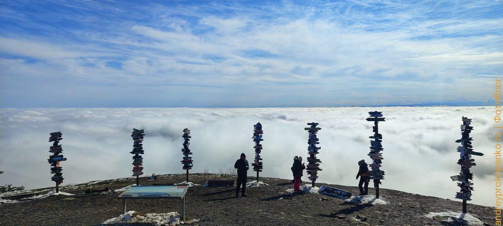 Зимний Пятигорск. Подъём на гору Машук