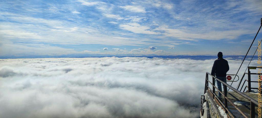 Зимний Пятигорск. Подъём на гору Машук