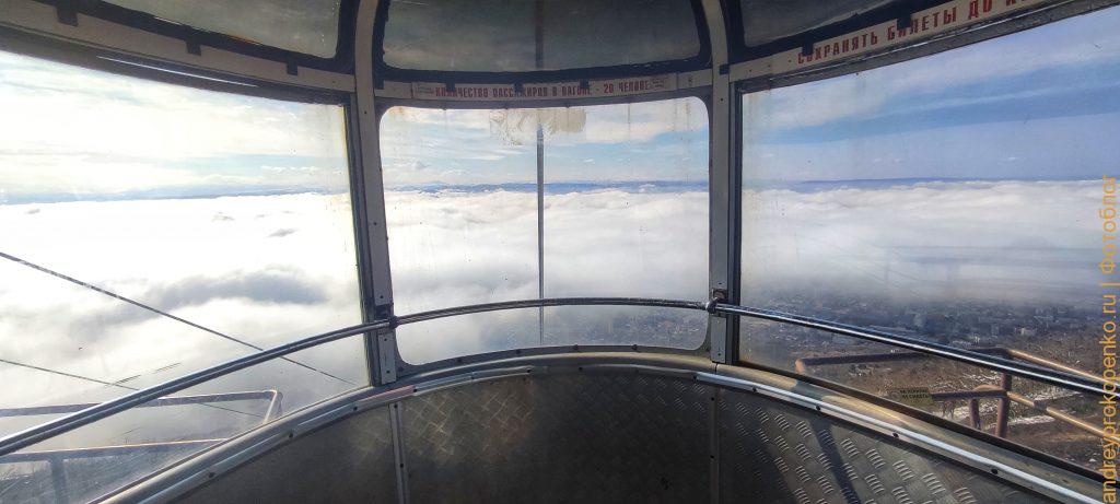 Зимний Пятигорск. Подъём на гору Машук