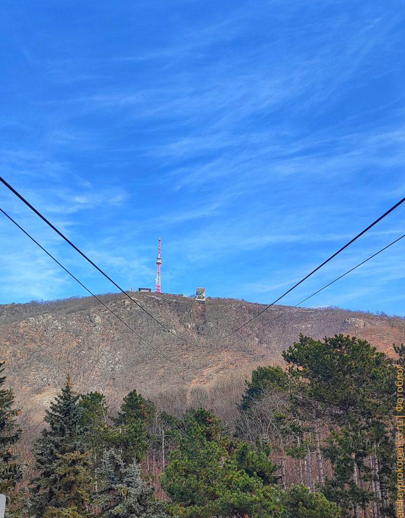 Зимний Пятигорск. Подъём на гору Машук